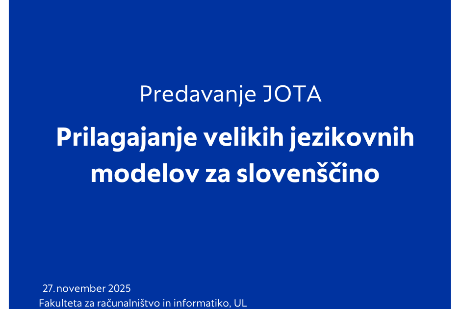 Vabilo na predavanje JOTA