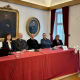 Sodelujoči na okrogli mizi: dr. Luka Novak, Maja Jug Hartman, Janez Miš, Boštjan Napotnik, dr. Simon Krek in dr. Ignacija Fridl Jarc